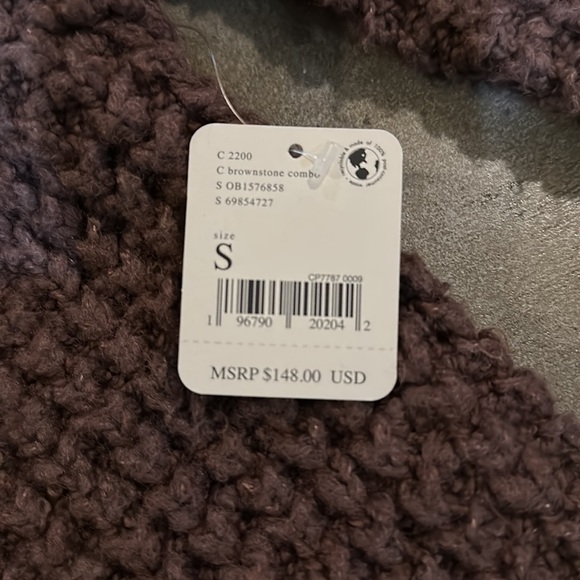 NWT Free People Whistle Thermal Henley Top! - Picture 8 of 8